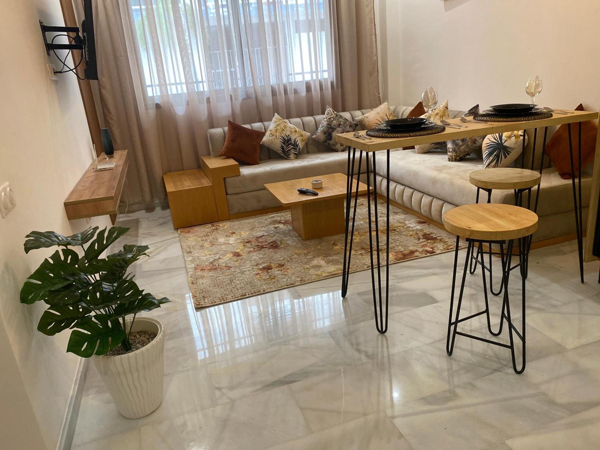Apartmán Elegance En 40 Metres Nouaceur Exteriér fotografie