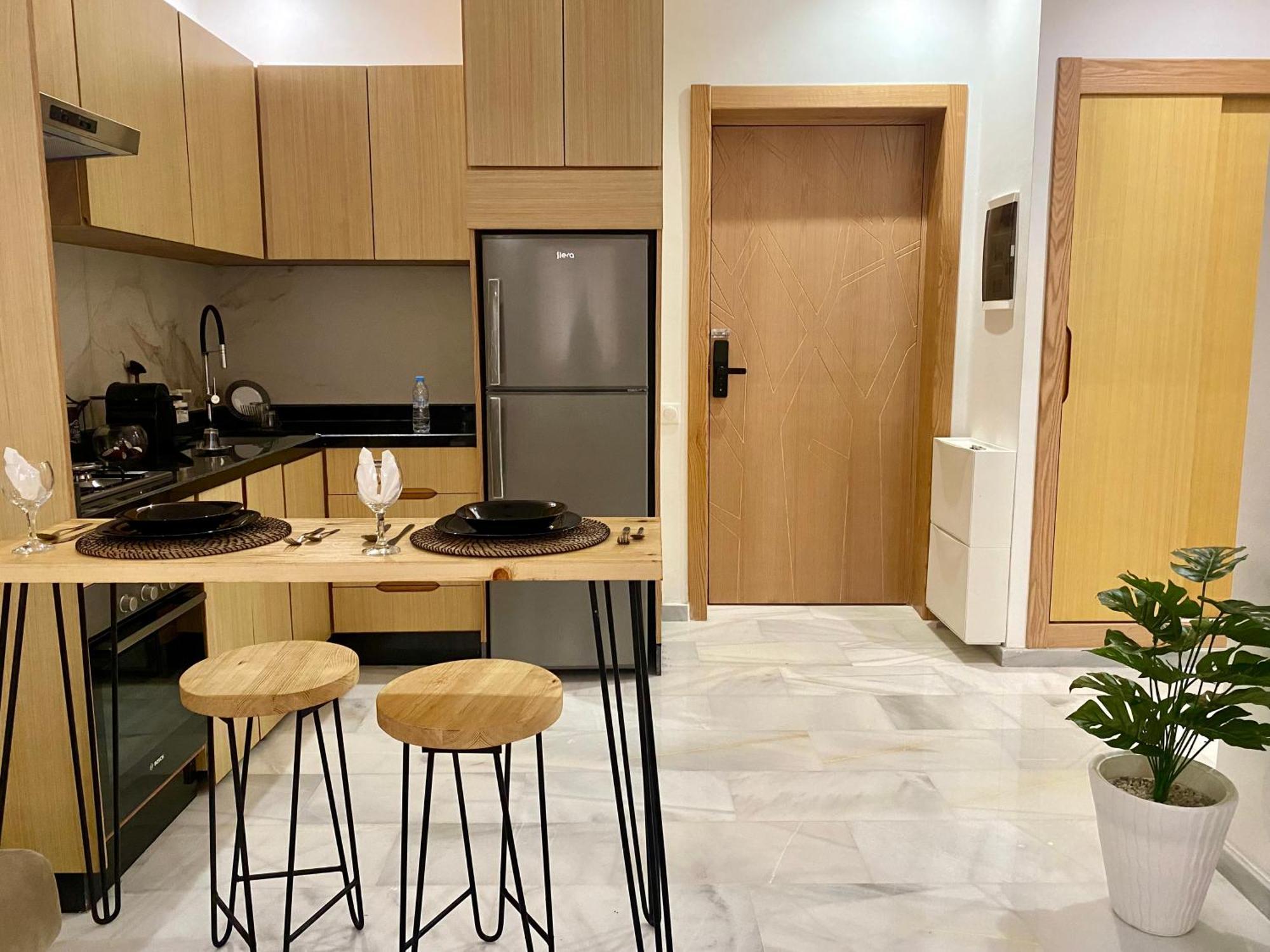 Apartmán Elegance En 40 Metres Nouaceur Exteriér fotografie