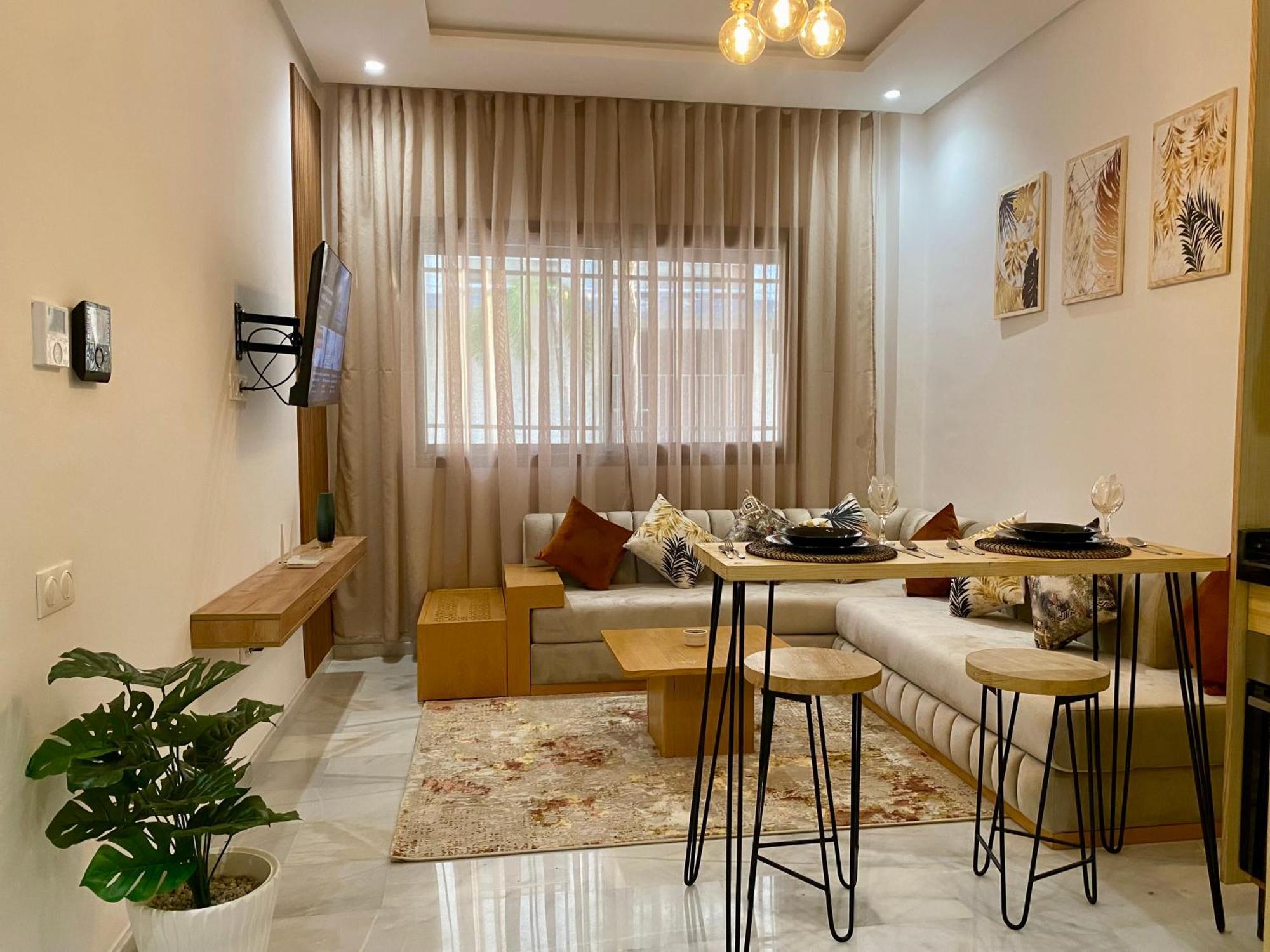 Apartmán Elegance En 40 Metres Nouaceur Exteriér fotografie