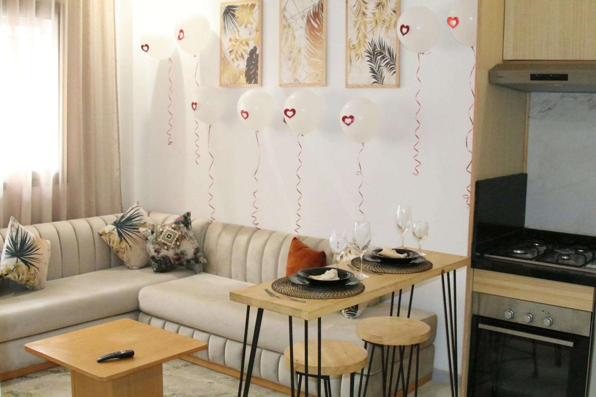 Apartmán Elegance En 40 Metres Nouaceur Exteriér fotografie